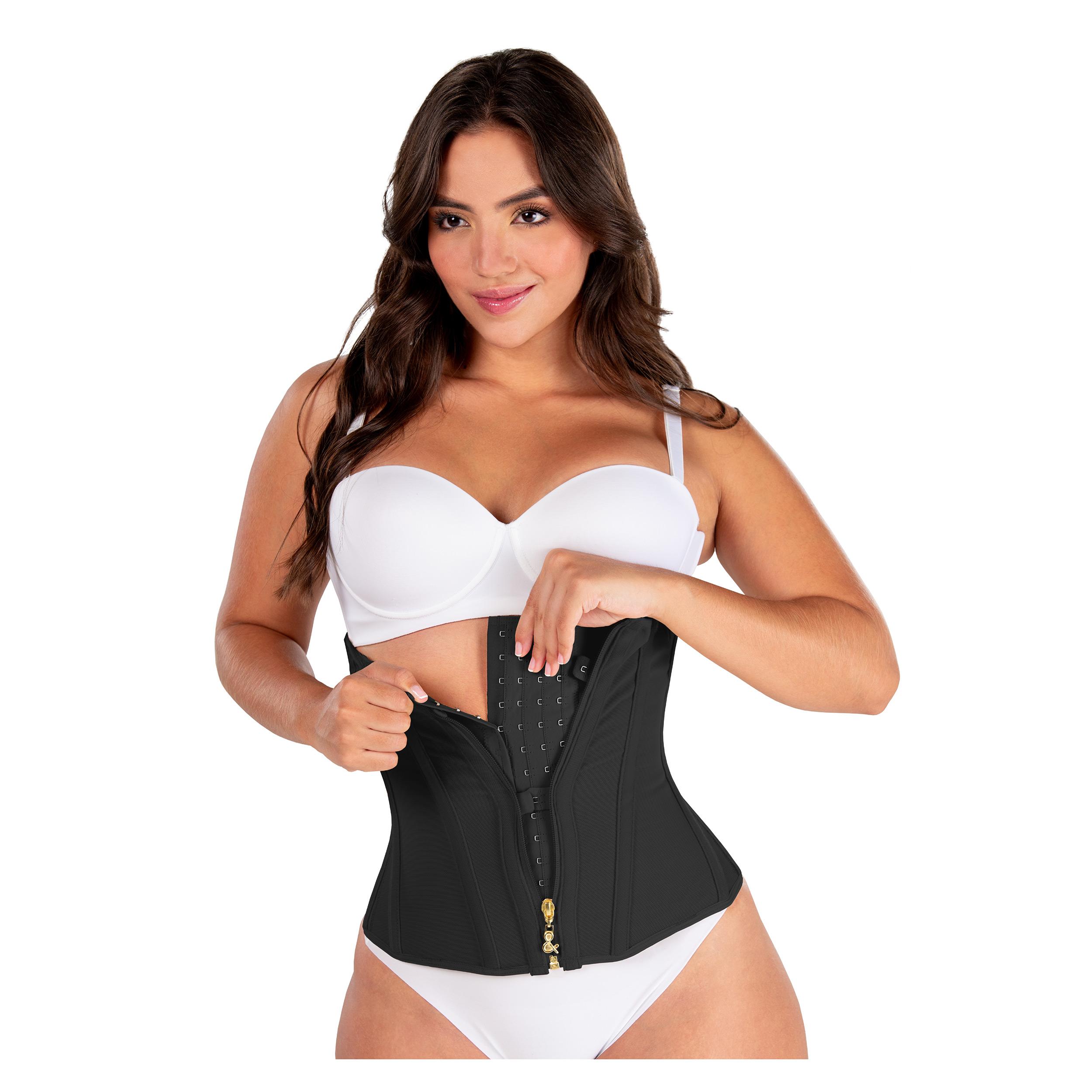 FAJA MUJER FAJAS MYD BY PAOPINK C-00757 CORSET O CINTURILLA COLOMBIANA PAOPINK BEIGE XS - 2