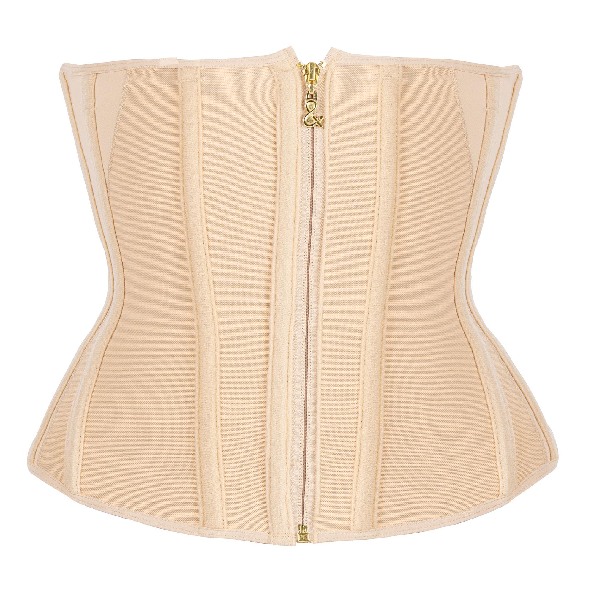 FAJA MUJER FAJAS MYD BY PAOPINK C-00757 CORSET O CINTURILLA COLOMBIANA PAOPINK BEIGE XS - 4
