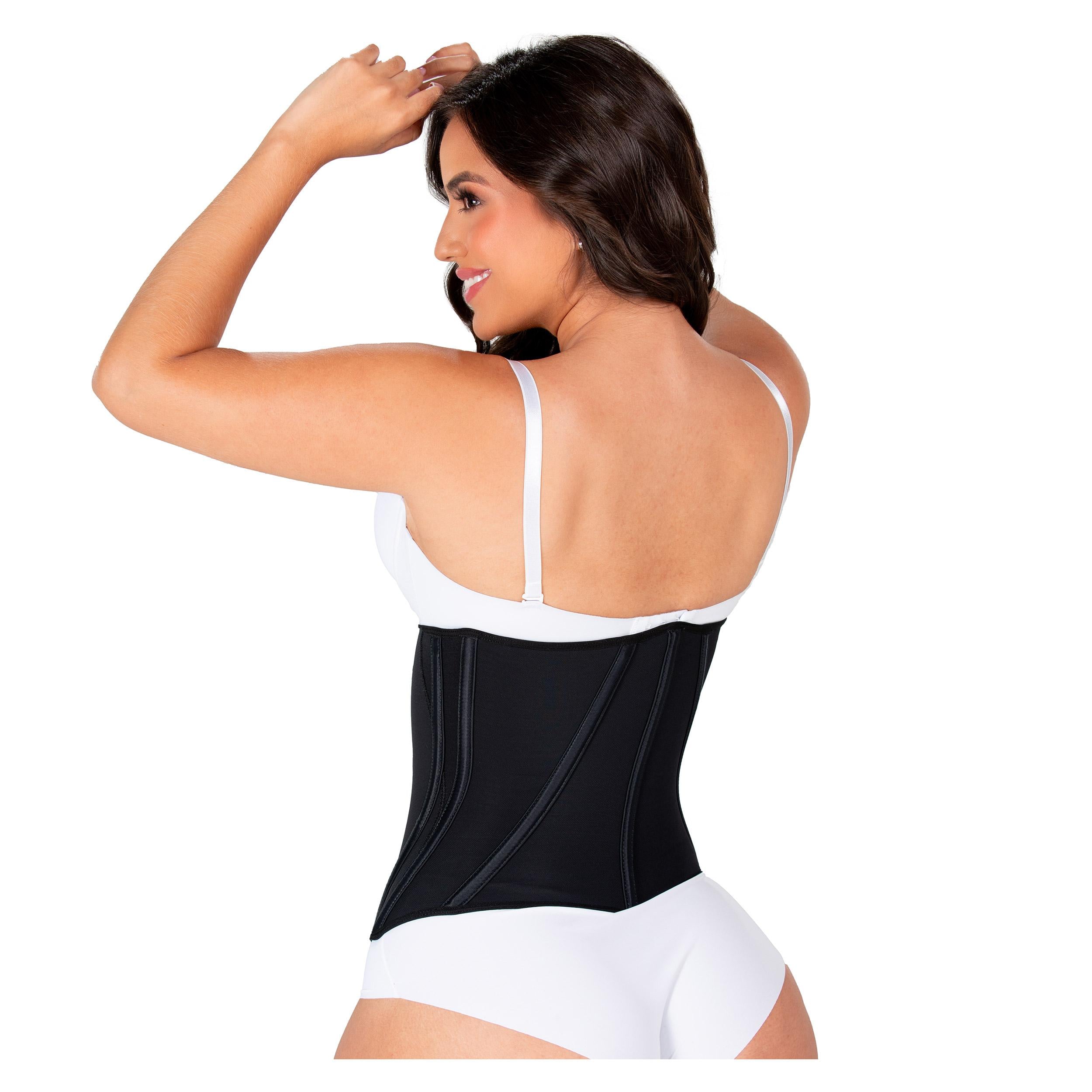 FAJA MUJER FAJAS MYD BY PAOPINK C-00757 CORSET O CINTURILLA COLOMBIANA PAOPINK BEIGE XS - 4