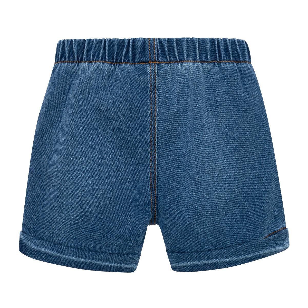 BERMUDA ALGODÓN NIÑO OFFCORSS DENIM EN RECIÉN NACIDO - 2