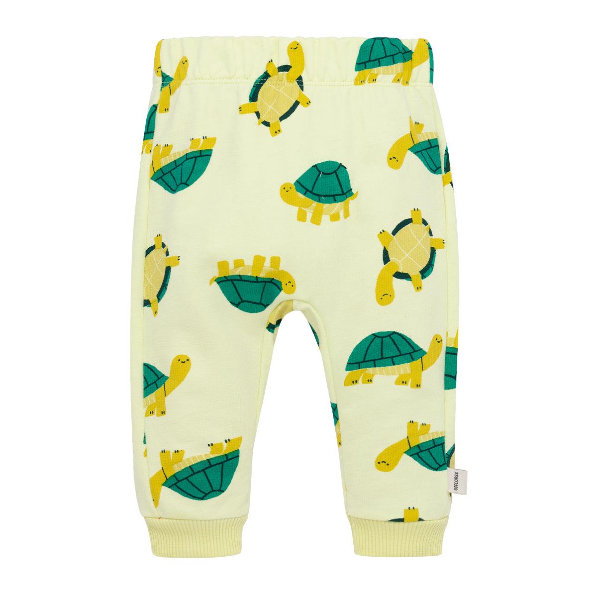 CONJUNTO ALGODON NIÑO OFFCORSS VERDE BUZO BODY MANGA CORTA RECIEN NACIDO - 5