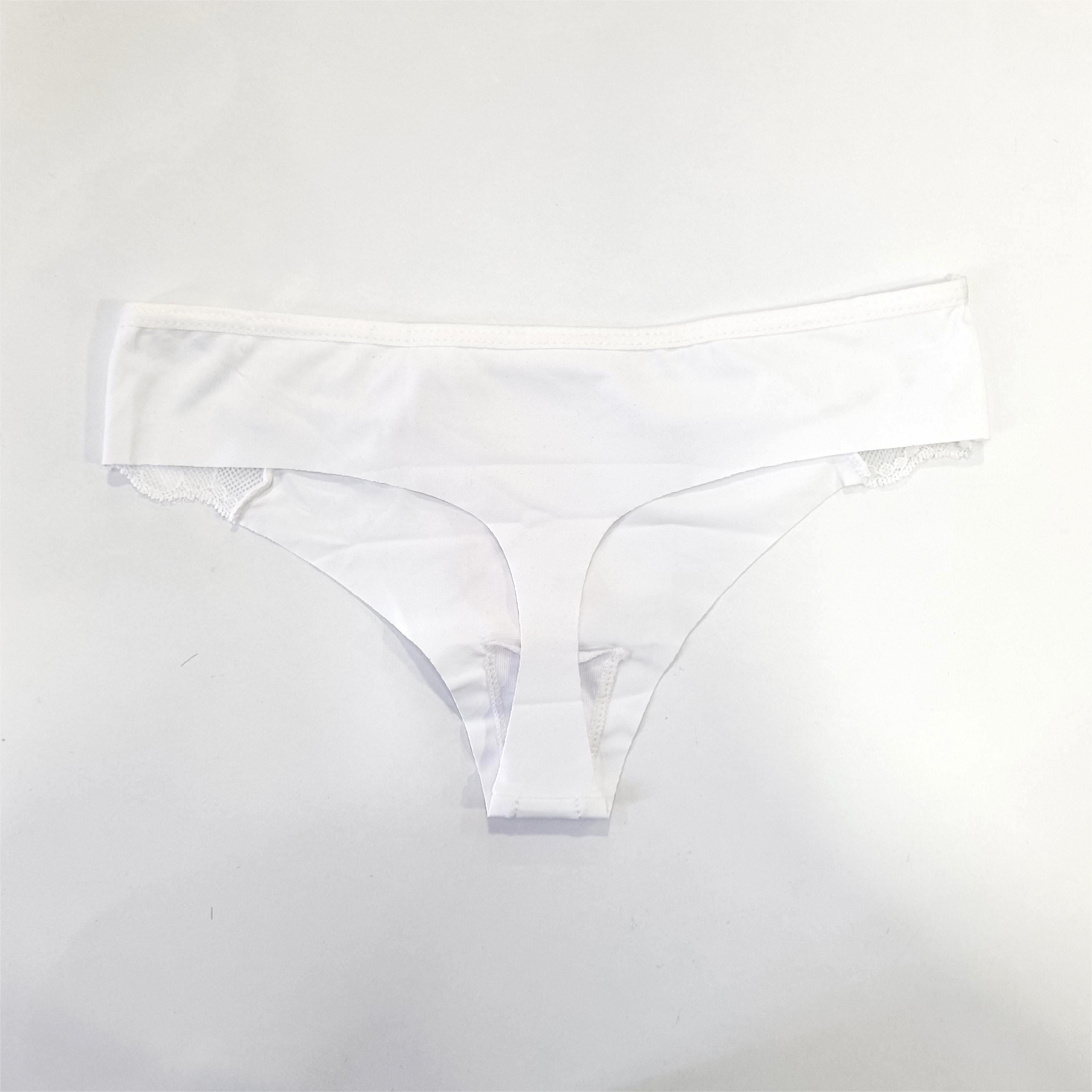 SANDALO COLALESS MICROFIBRA Y ENCAJE 000810 BLANCO - 4