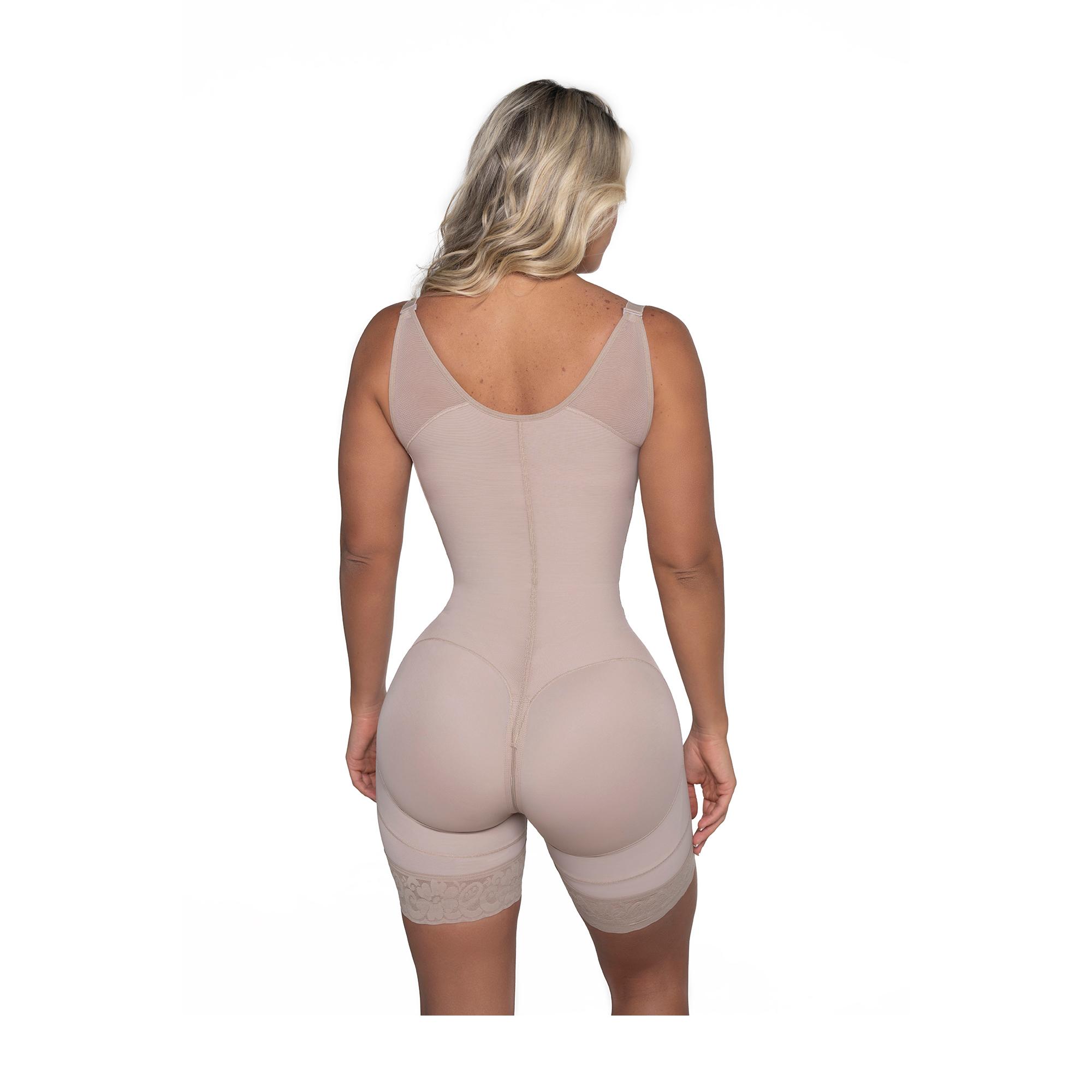 FAJA RELOJ DE ARENA 4 HILERAS BROCHES BRETEL DELGADO PAOPINK - BEIGE - XL - 2