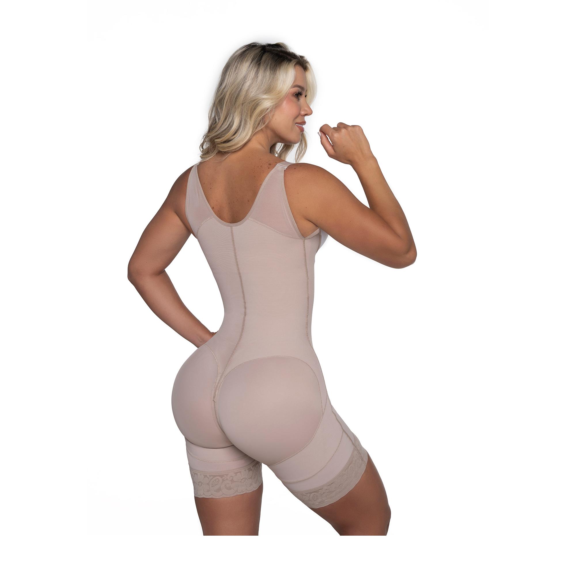 FAJA RELOJ DE ARENA 4 HILERAS BROCHES BRETEL DELGADO PAOPINK - BEIGE - XL - 3