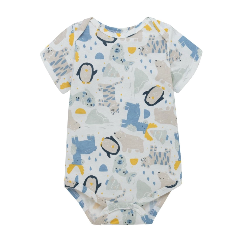SET X3 PILUCHOS BODY PINGÜINOS PARA RECIE N NACIDO NIÑO - 3