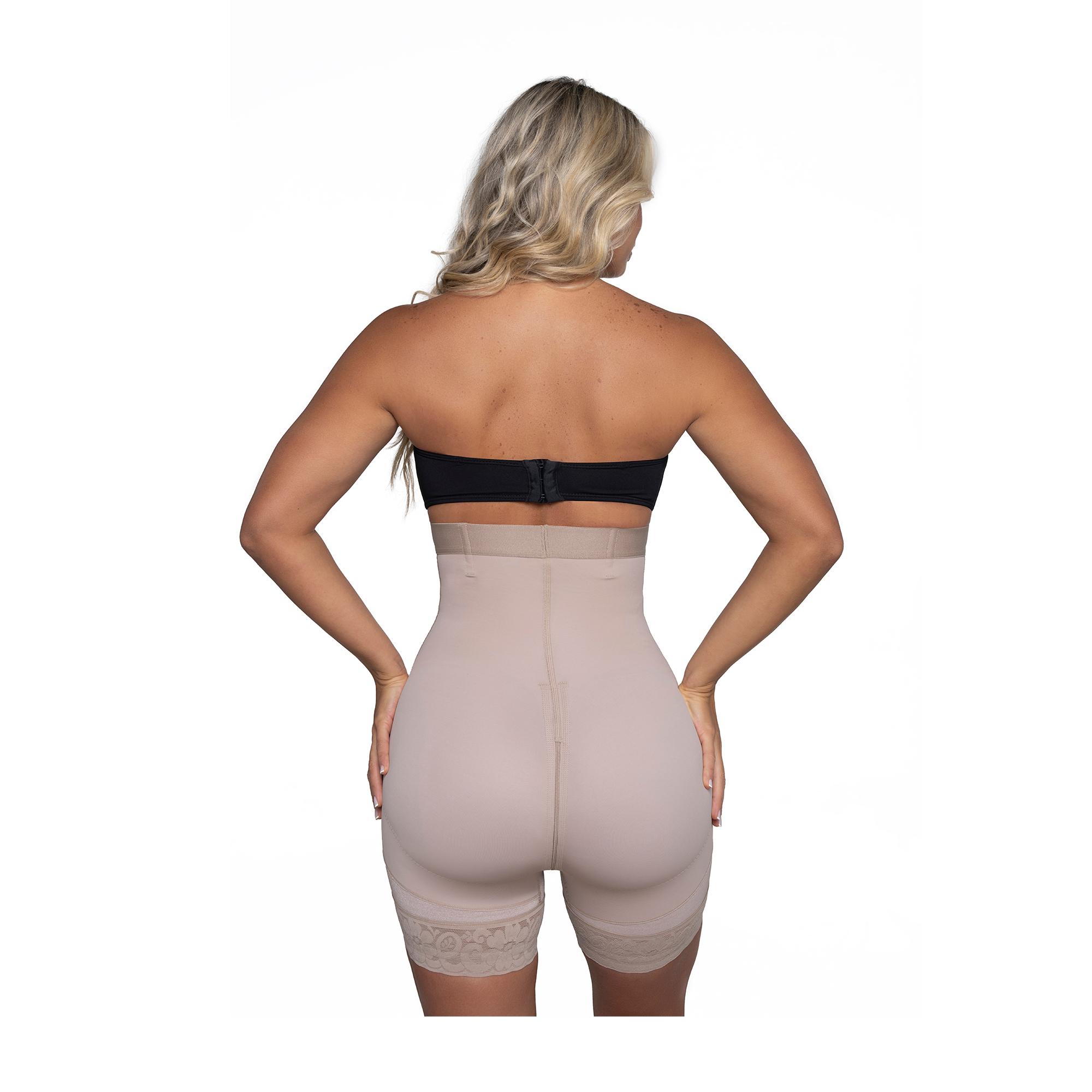 FAJA CALZON PAOPINK LUXURY TALLE ALTO Y MEDIA PIERNA - NEGRO - 2XL - 2