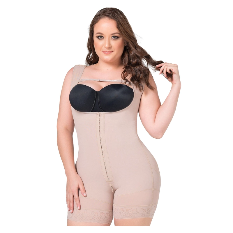 FAJA FAJITEX MEDIA PIERNA BRETEL GRUESO 022591 - NEGRO - 2XL - 1