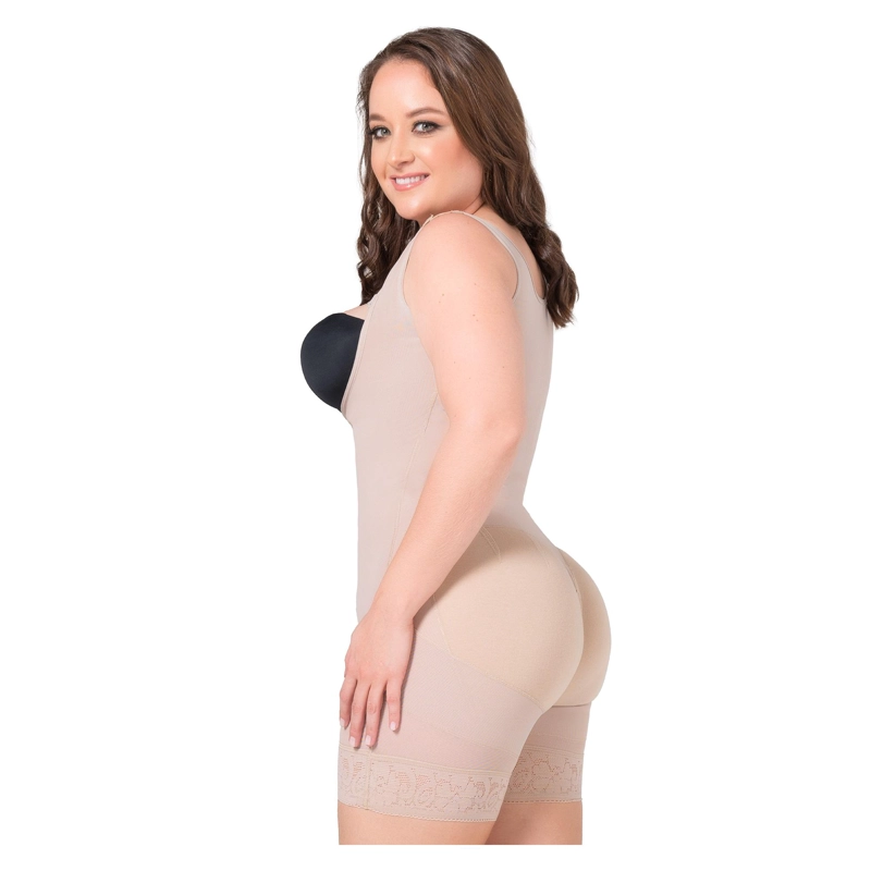 FAJA FAJITEX MEDIA PIERNA BRETEL GRUESO 022591 - NEGRO - 2XL - 3