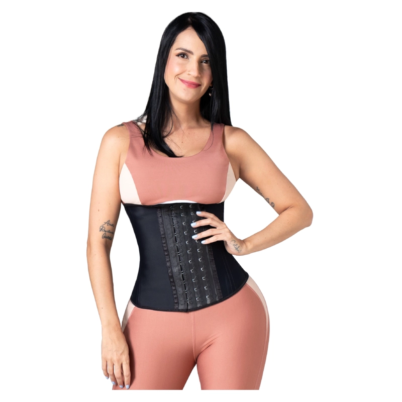 CINTURILLA DEPORTIVA FAJITEX 291210 LATEX 3 NIVELES - NEGRO - S - 1