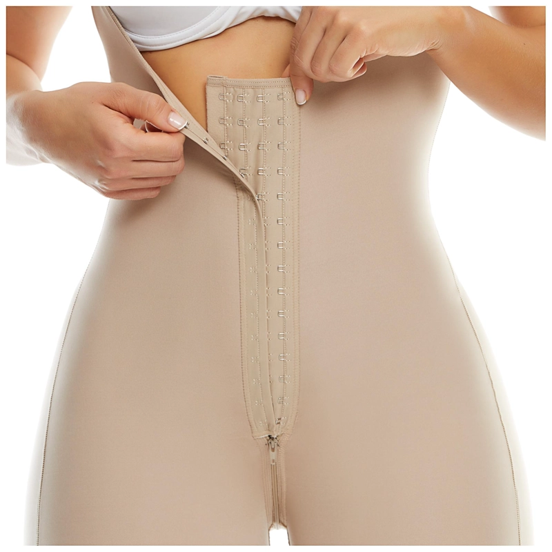 FAJA MEDIA PIERNA PAOPINK COMPRESION BAJA PP092921B - BEIGE - XL - 3