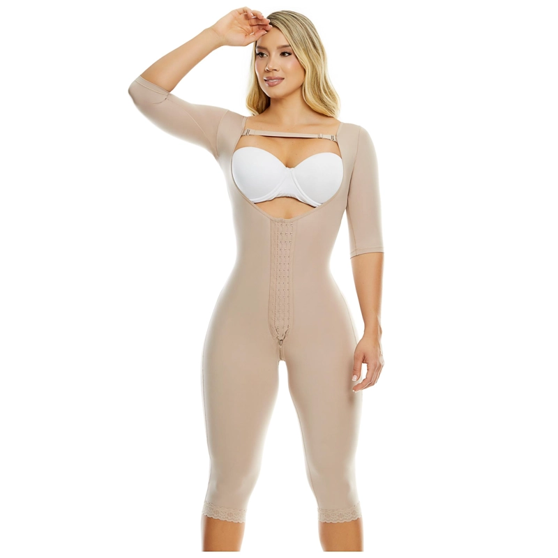 FAJA LARGA PAOPINK COMPRESION BAJA 1A ETAPA PP092901B - BEIGE - XS - 1