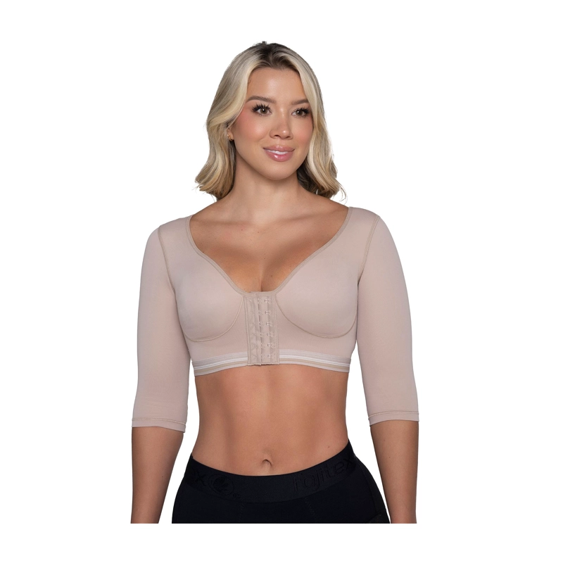 FAJA PARA BRAZOS CHALECO CON MANGAS Y SOSTE N PAOPINK - BEIGE - M - 1