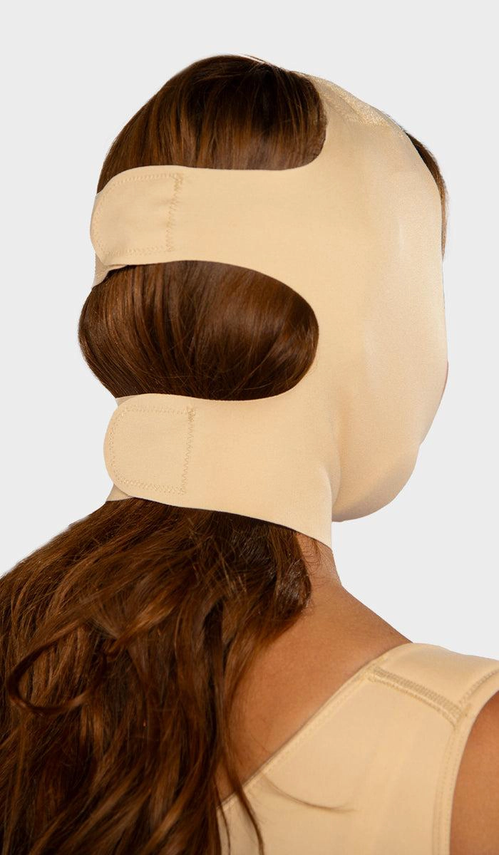 MENTONERA DE TRES BANDAS M-0811 - BEIGE - L - 2