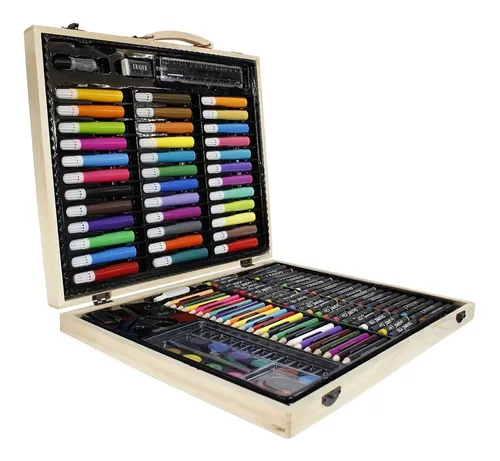 MULTIMALETA DE COLORES SUPER PREMIUM 130 PIEZAS ARTEL - 1