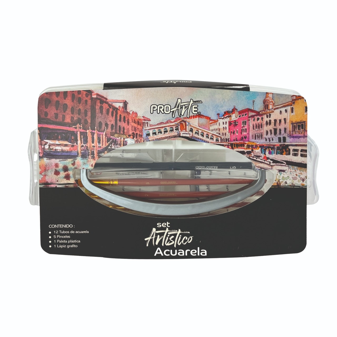 SET MALETIN ARTISTICO ACUARELA PROARTE - 1