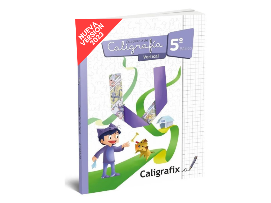 CUADERNO DE CALIGRAFÍA VERTICAL 5° BÁSICO - 1