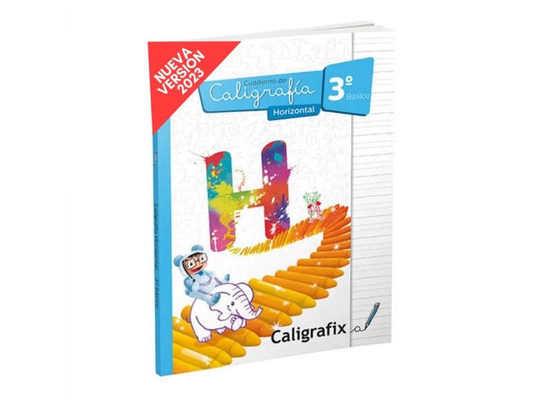 CUADERNO DE CALIGRAFÍA HORIZON 3° BÁSICO - MUNDICROM - 1