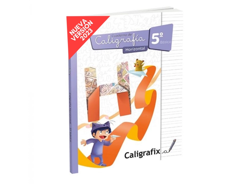 CUADERNO DE CALIGRAFÍA HORIZON 5° BÁSICO - MUNDICROM - 1