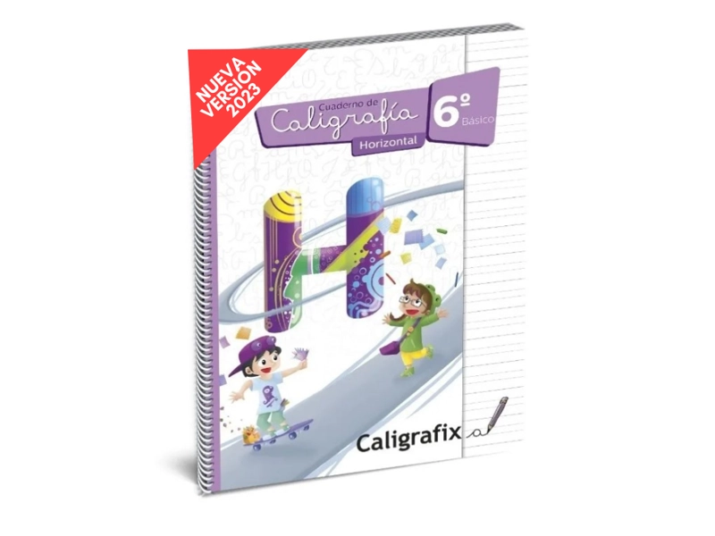 CUADERNO DE CALIGRAFÍA HORIZON 6° BÁSICO - MUNDICROM - 1