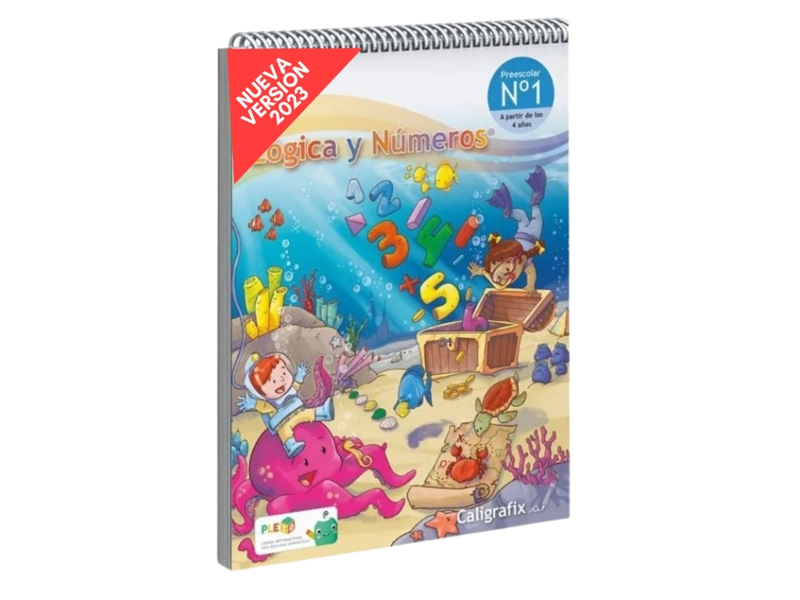 CUADERNO LÓGICA Y NÚMEROS N°1 - MUNDICROM - 1