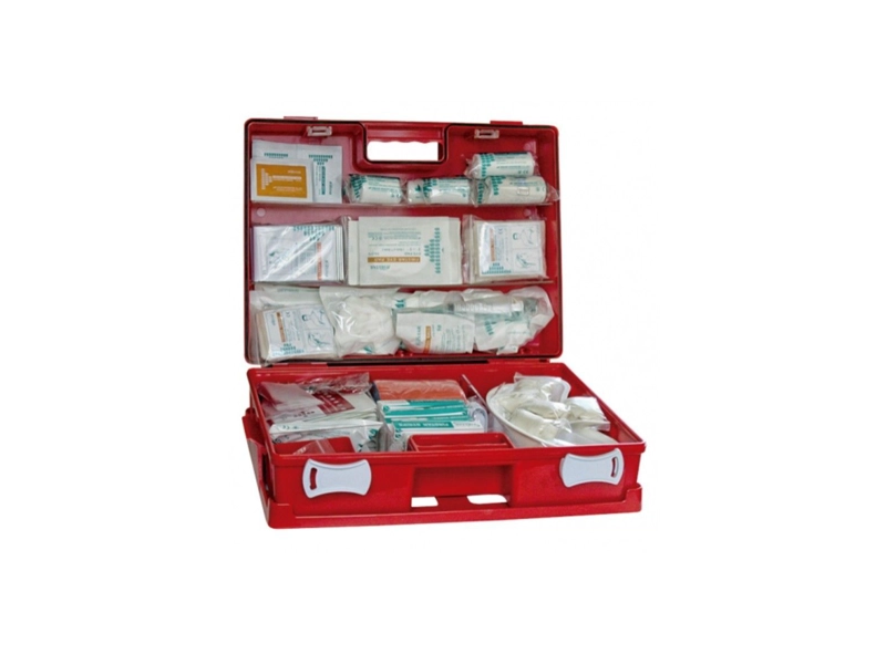 BOTIQUIN DE PRIMEROS AUXILIOS 209 PIEZAS 100 PERSONAS JWONDER - 3