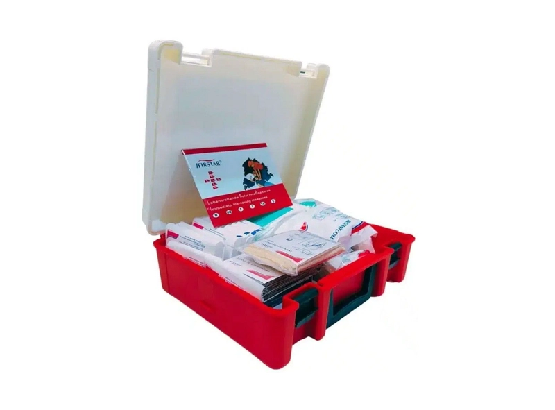 BOTIQUIN DE PRIMEROS AUXILIOS 105 PIEZAS 25 PERSONAS JWONDER - 2