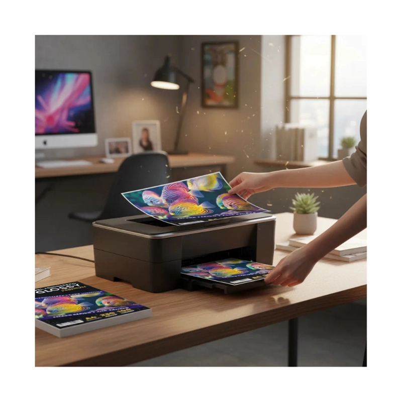 PAPEL FOTOGRAFICO GLOSSY A4 230GRS 100 HOJAS GALAXIA PRO - 3