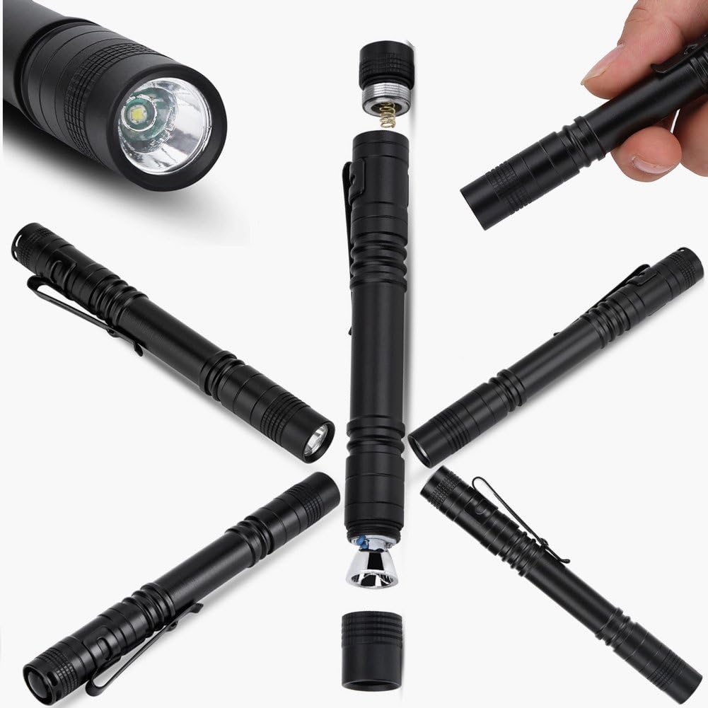 LINTERNA LED LÁPIZ DOCTOR VETERINARIO ENFERMERÍA MEDICINA CLIP - 2