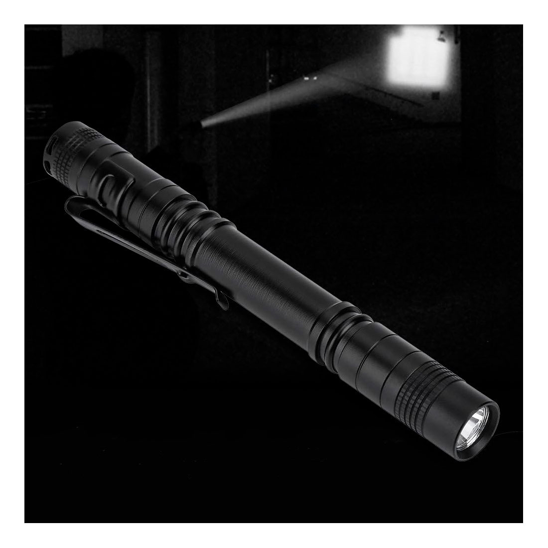 LINTERNA LED LÁPIZ DOCTOR VETERINARIO ENFERMERÍA MEDICINA CLIP - 6