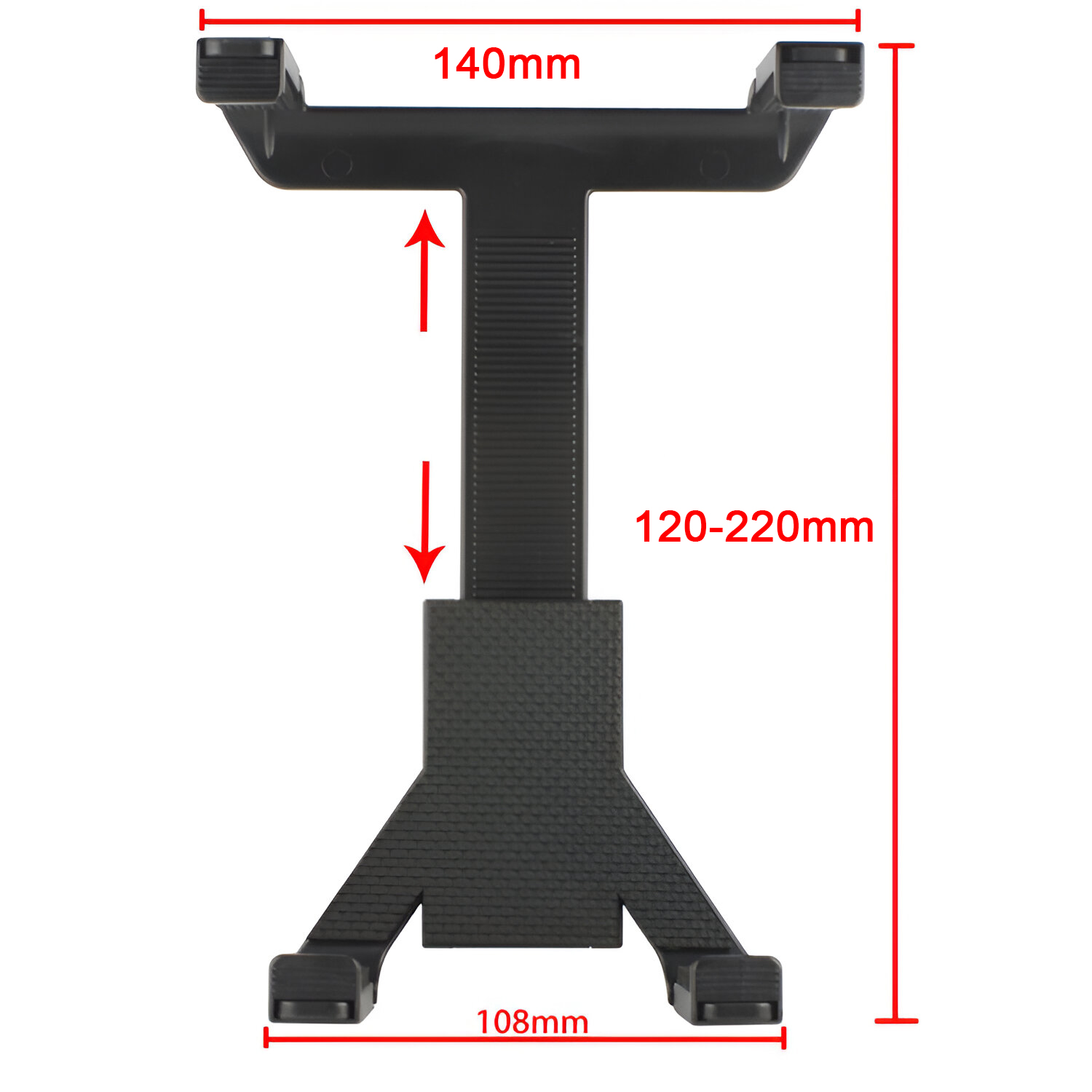 SOPORTE AUTO PORTA TABLET AUTOMÓVIL PARABRISAS VENTOSA - 3
