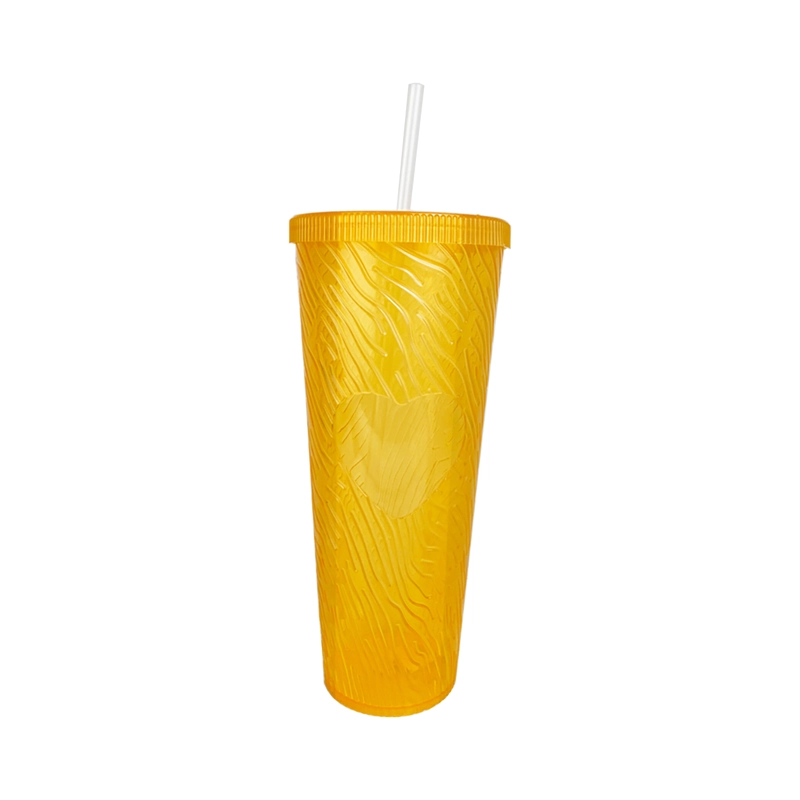 Vasos Grandes 1 Litro Con Tapa Bombilla Reutilizables