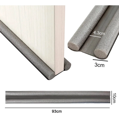 AISLANTE PARA PUERTAS PROTECTOR TE RMICO ESPONJA GRIS - 3
