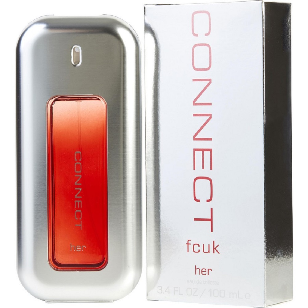 PERFUME FCUK CONNECT FOR HER MUJER EDT 100 ML - 1