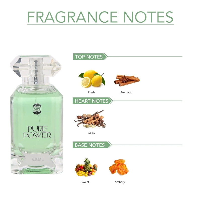 AJMAL PURE POWER FOR HIM EDP 100 ML - 3