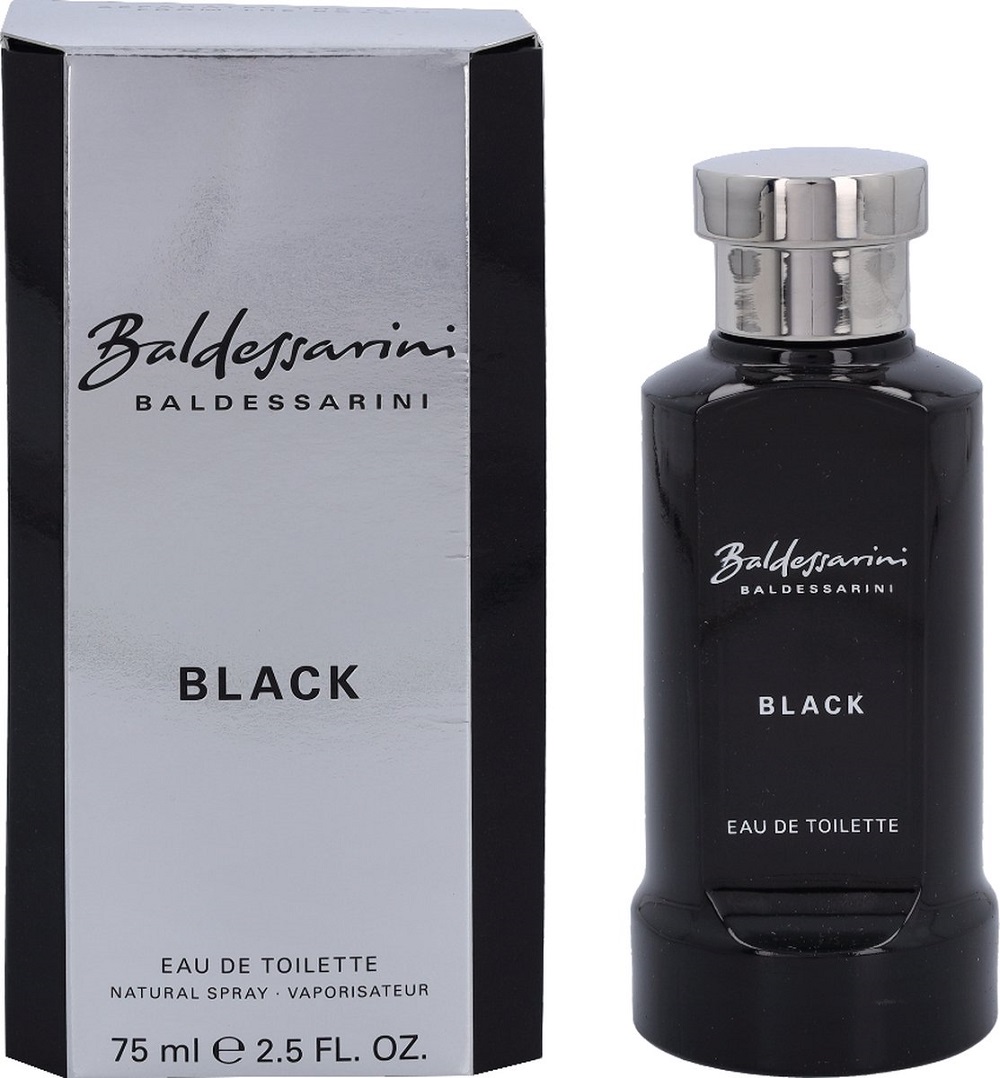 BALDESSARINI BLACK FOR MEN EDT 75 ML - 1