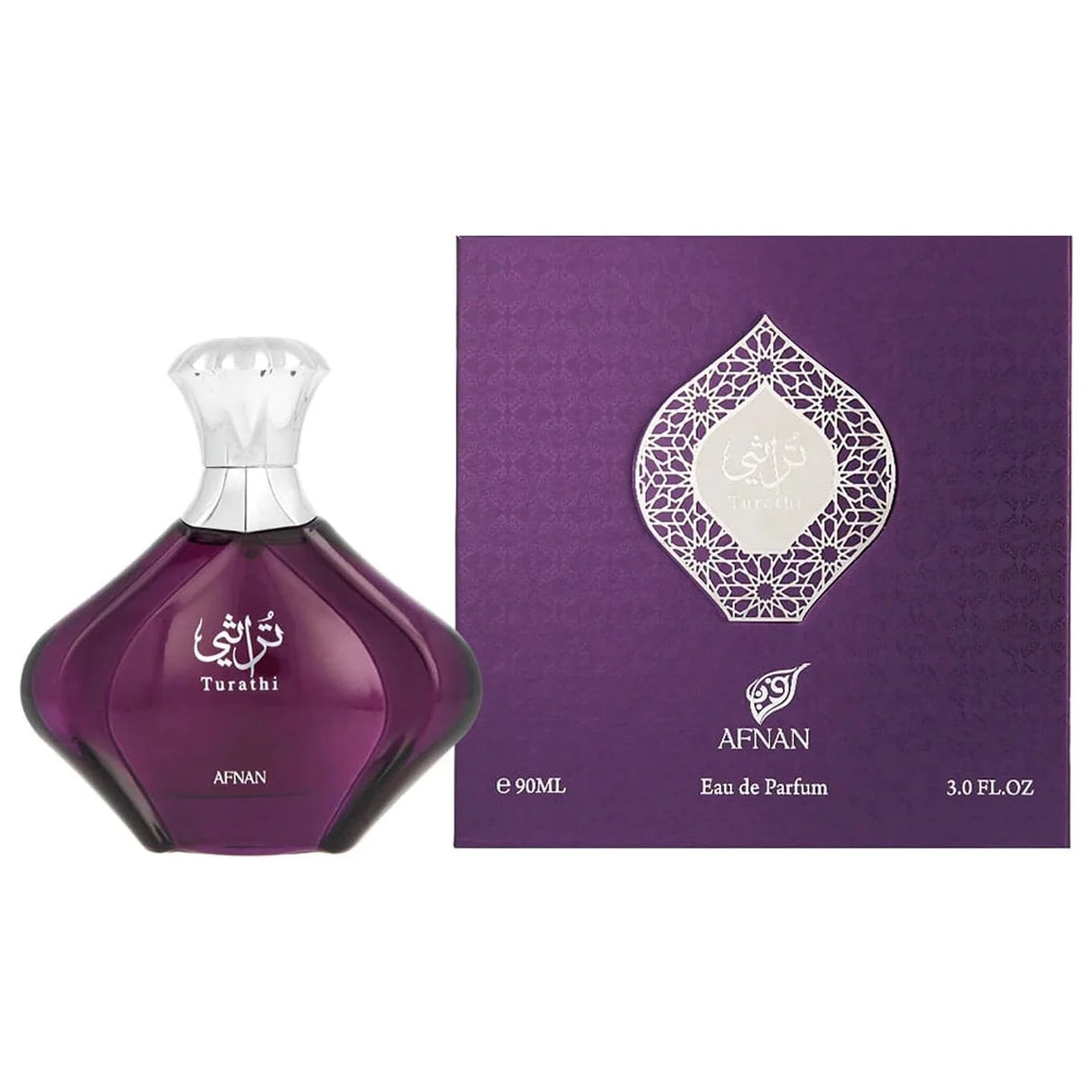 PERFUME AFNAN TURATHI PURPLE EDP 90 ML MUJER - 1