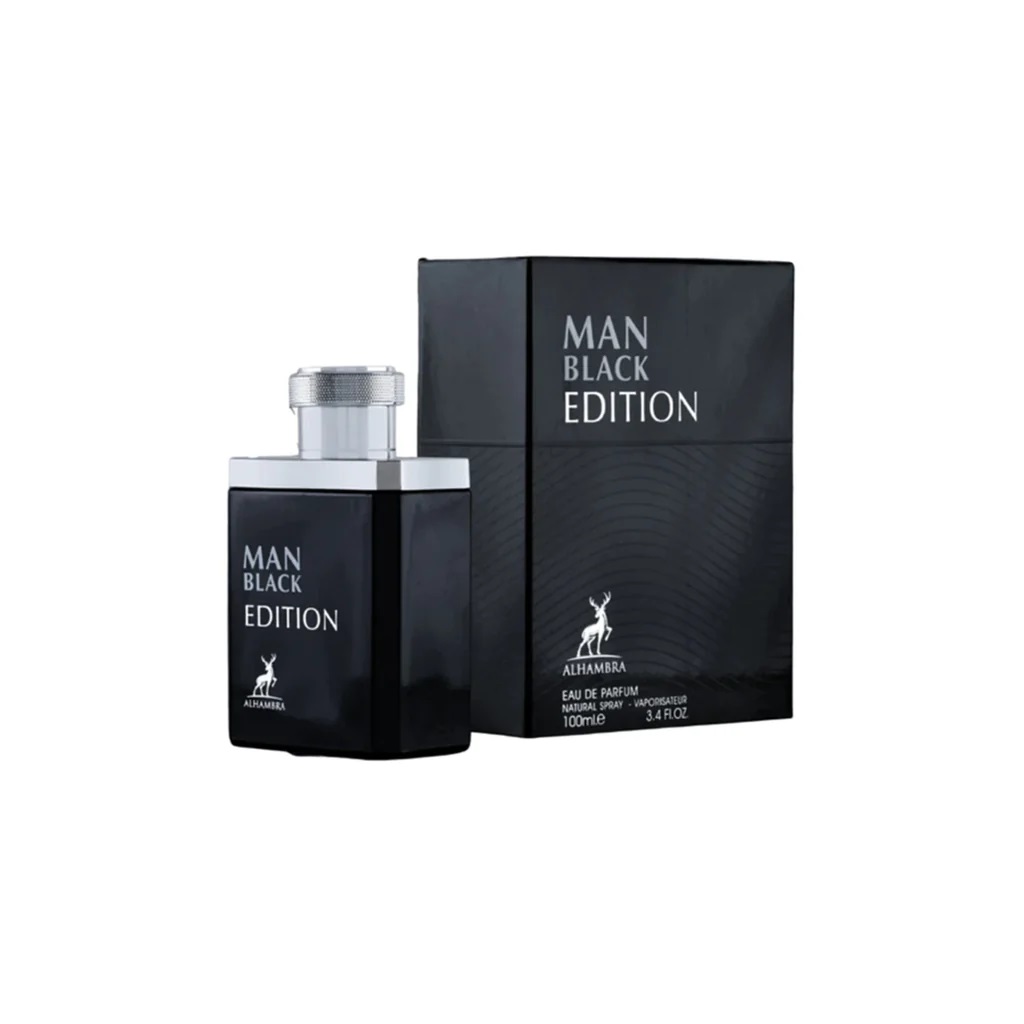 PERFUME MAISON ALHAMBRA BLACK EDITION HOMBRE EDP 100 ML - 1