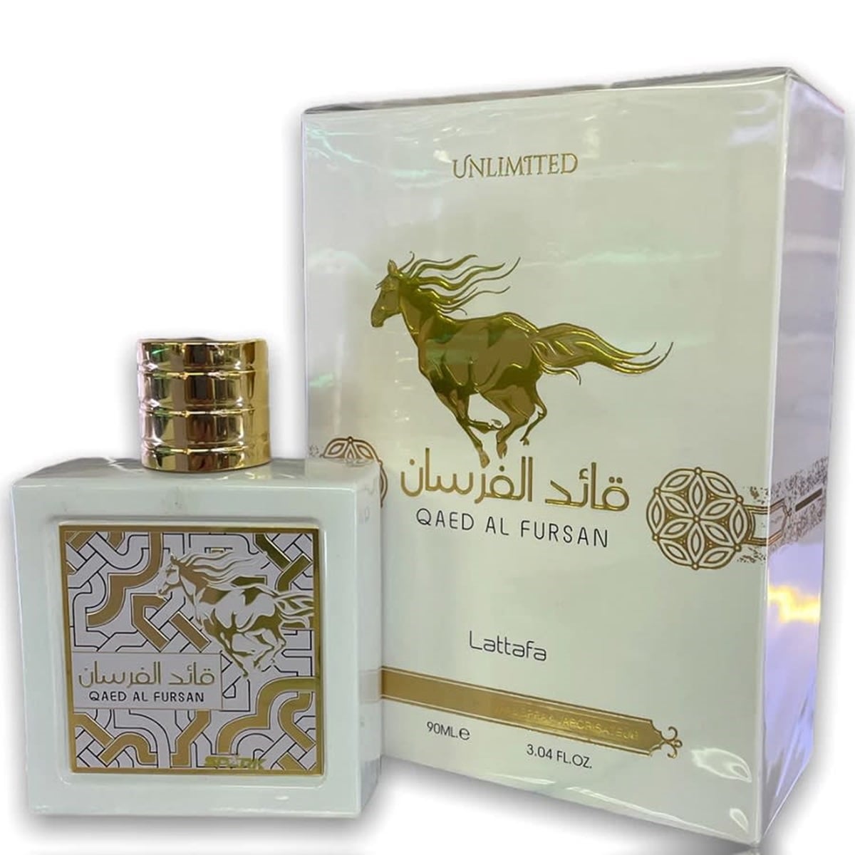 PERFUME LATTAFA QAED AL FURSAN UNLIMITED UNISEX EDP 90 ML - 1