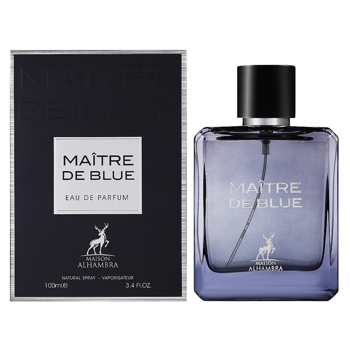 PERFUME MAISON ALHAMBRA MAITRE DE BLUE HOMBRE EDP 100 ML - 1