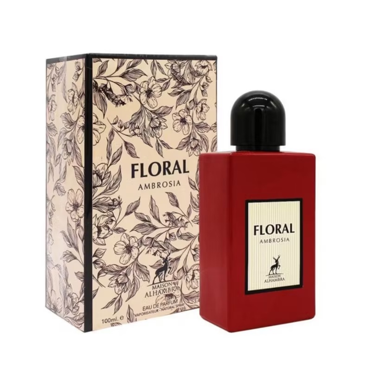 PERFUME MAISON ALHAMBRA FLORAL AMBROSIA MUJER EDP 100 ML - 1