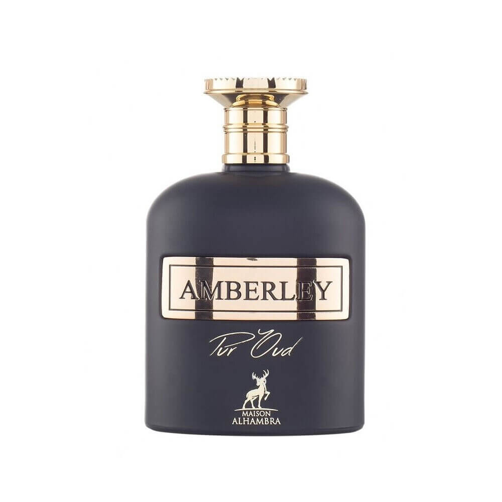 PERFUME MAISON ALHAMBRA AMBERLEY PUR OUD UNISEX EDP 100 ML - 2