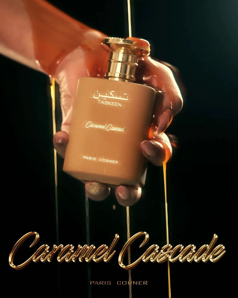 PERFUME PARIS CORNER TASKEEN CARAMEL CASCADE EDP 100 ML UNISEX - 3