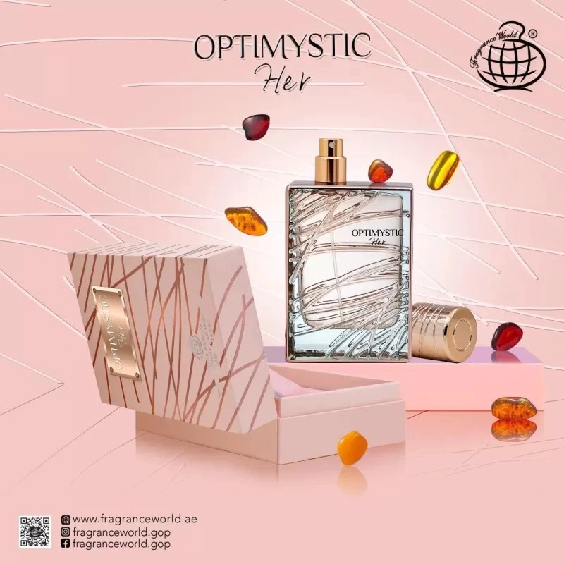PERFUME FRAGRANCE WORLD OPTIMYSTIC HER EDP 100 ML - 3