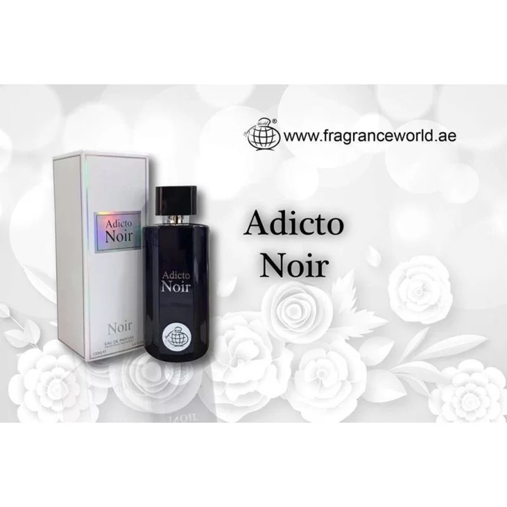 PERFUME FRAGRANCE WORLD ADICTO NOIR EDP 100 ML MUJER - 2