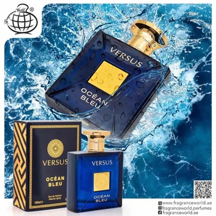 PERFUME FRAGRANCE WORLD VERSUS OCEAN BLEU EDP 100 ML HOMBRES - 3