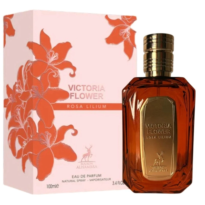 PERFUME MAISON ALHAMBRA VICTORIA FLOWER ROSA LILIUM EDP 100 ML MUJER - 3