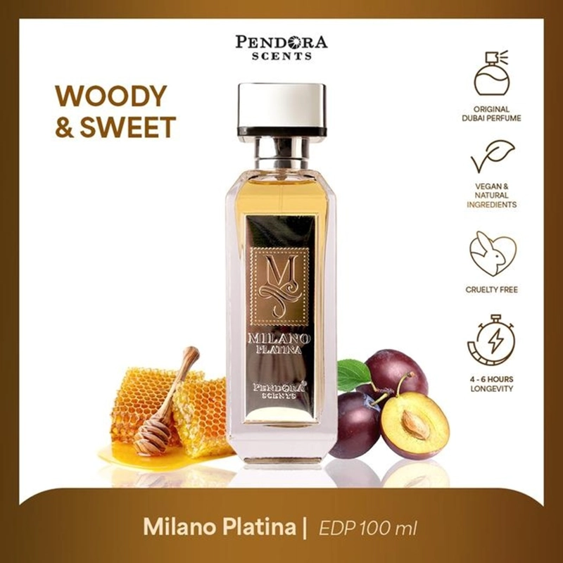 PERFUME PENDORA SCENTS MILANO PLATINA EDP 100 ML HOMBRES - 3