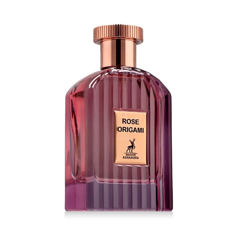 PERFUME MAISON ALHAMBRA ROSE ORIGAMI EDP 100 ML UNISEX - 2