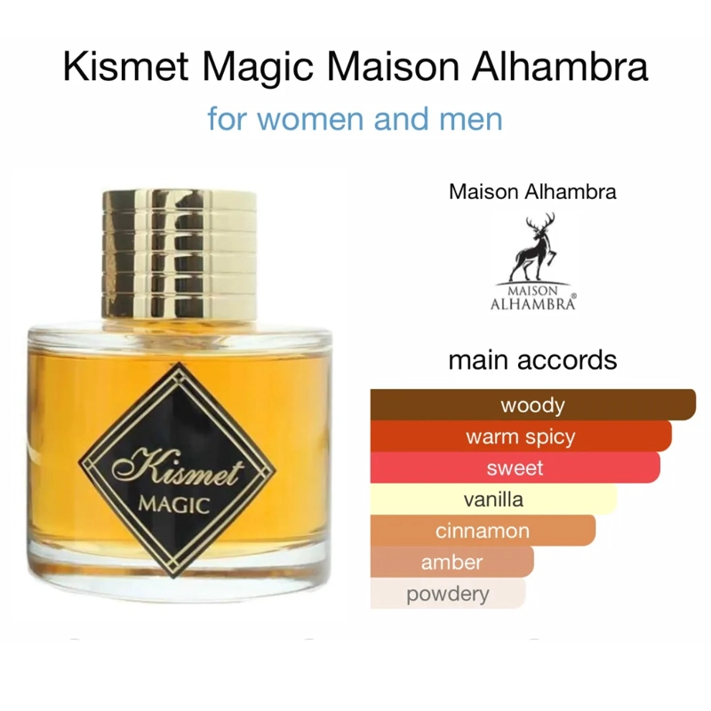 PERFUME MAISON ALHAMBRA KISMET MAGIC EDP 100 ML UNISEX - 3