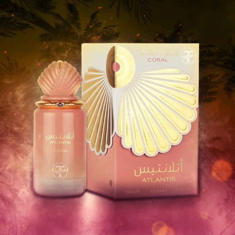 PERFUME ASDAAF ATLANTIS CORAL EDP 100 ML UNISEX BY LATTAFA - 3